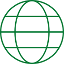 globe icon icon of the globe